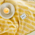 Cozy Blanket with Modern Geometric Pattern