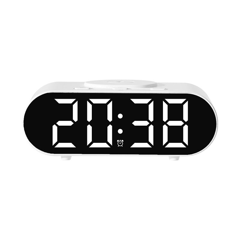 Digital alarm clock with large LED display