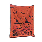 Halloween-Themed Throw Blanket