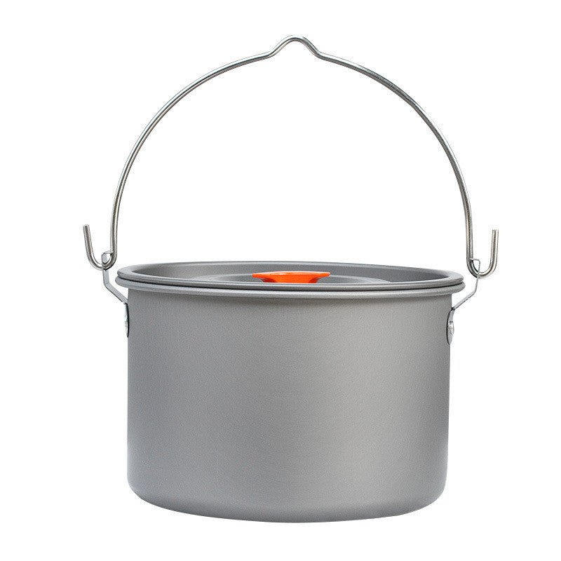 Lightweight Anodized Aluminum Camping Pot