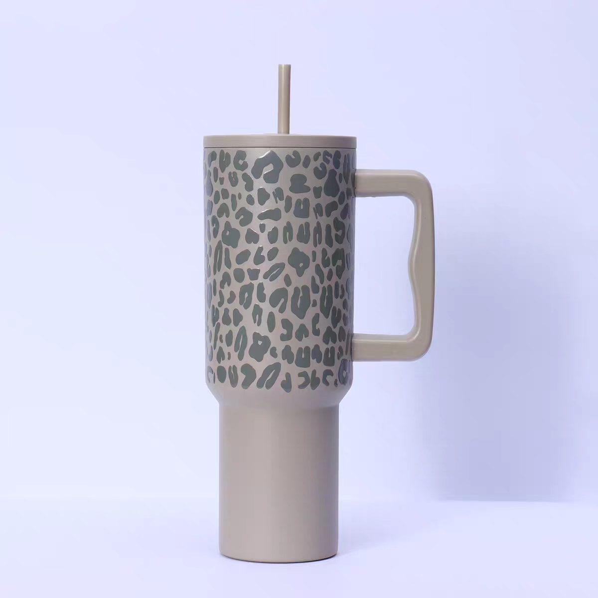 Leopard Print Drinking Cup