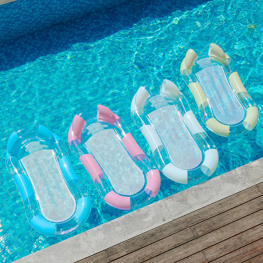 Inflatable Relax Lounger with Mesh Surface