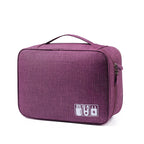 Multi-Compartment Electronic Accessories Organizer