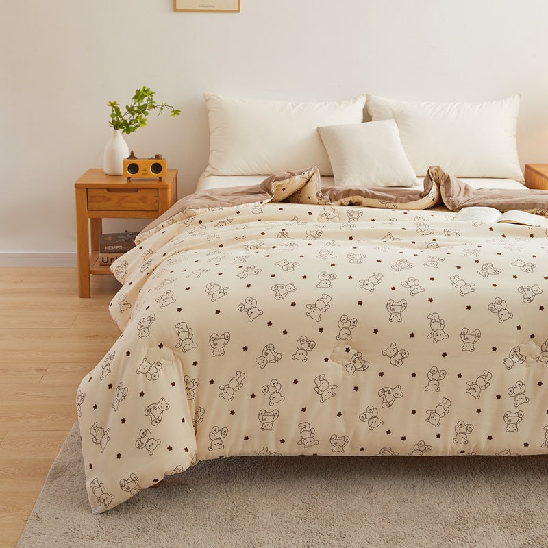 Women's Cozy Bear Pattern Blanket