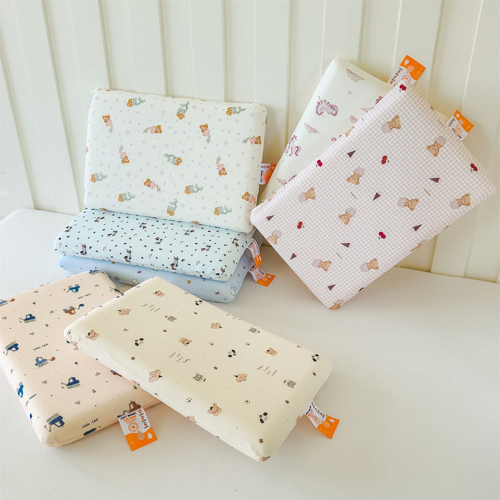 Ergonomic Sleep Pillow with Breathable Cotton Cover