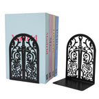 Decorative Floral Metal Bookends