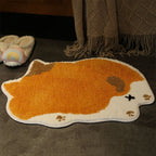 Cartoon Cat Shaped Bath Mat