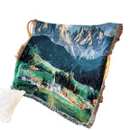 Scenic Mountain Tapestry Blanket
