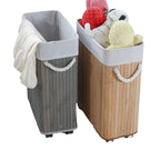 Modern Laundry Basket with Wheels