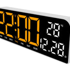 Digital Multi-Function Alarm Clock with Temperature and Date