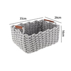 Soft Knit Storage Basket Set