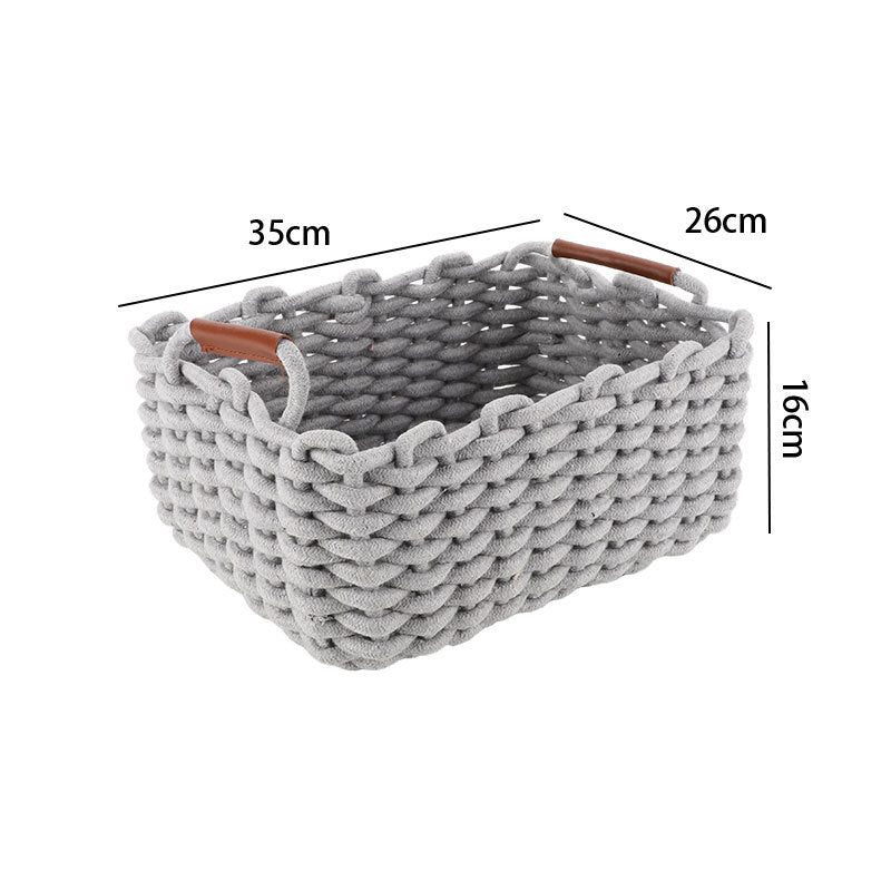 Soft Knit Storage Basket Set