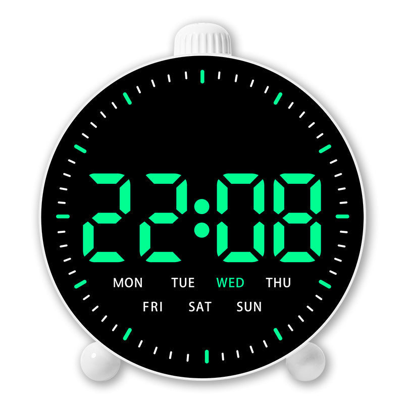 Digital Desk Clock with LED Display and Date