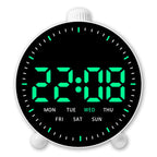 Digital Desk Clock with LED Display and Date