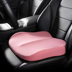 Ergonomic Memory Foam Car Seat Cushion with Contoured Lumbar Support