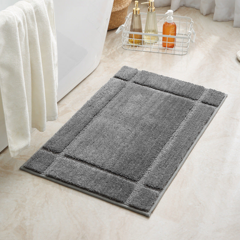 Plush Bathroom Mat