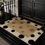 Floral Design Decorative Entrance Mat