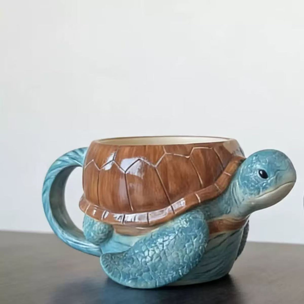 Kaffeetasse mit Schildkröten-Design