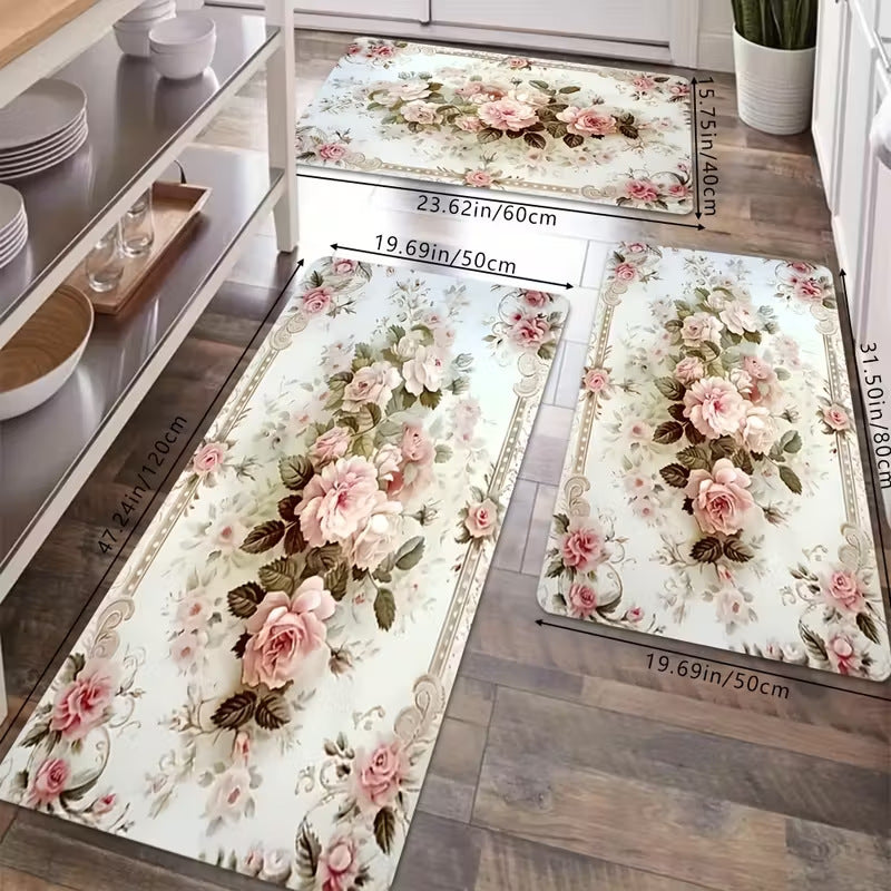 Dekorative Küchenmatte mit Bienenmotiv