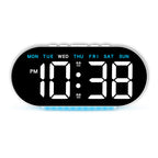 Digital Multi-Function Alarm Clock with Large Digits