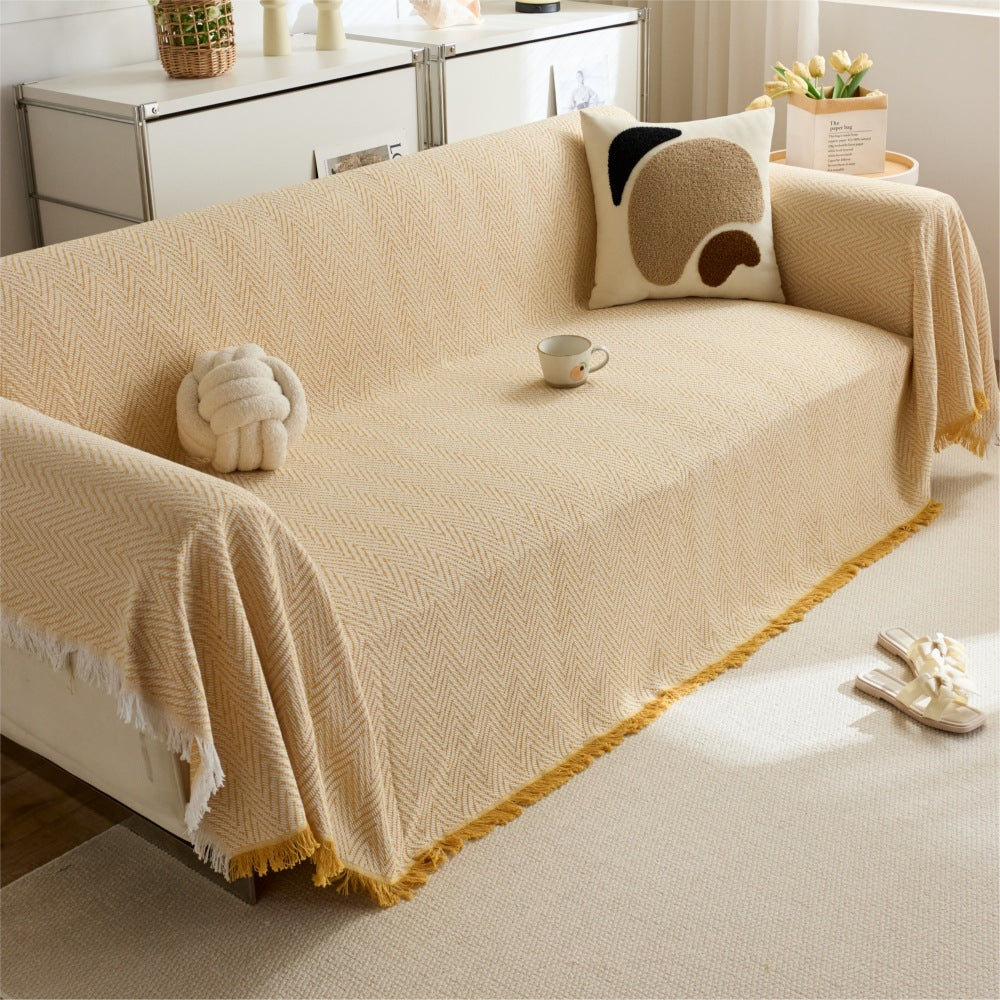 Herringbone Throw Blanket