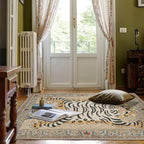 Teppich mit Tiger-Print