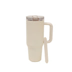 Unisex Thermos Mug with Double-Walled Insulation and Ergonomic Handle