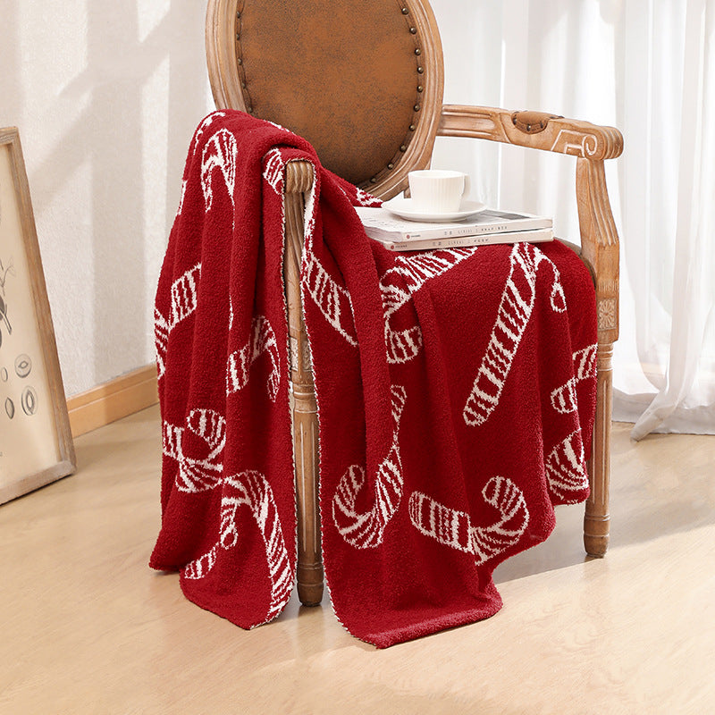 Gemütliche Fleece-Wohndecke