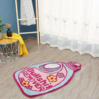 Alien Skateboard Themed Area Rug
