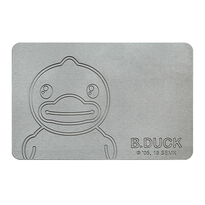 Playful Cartoon Bath Mat
