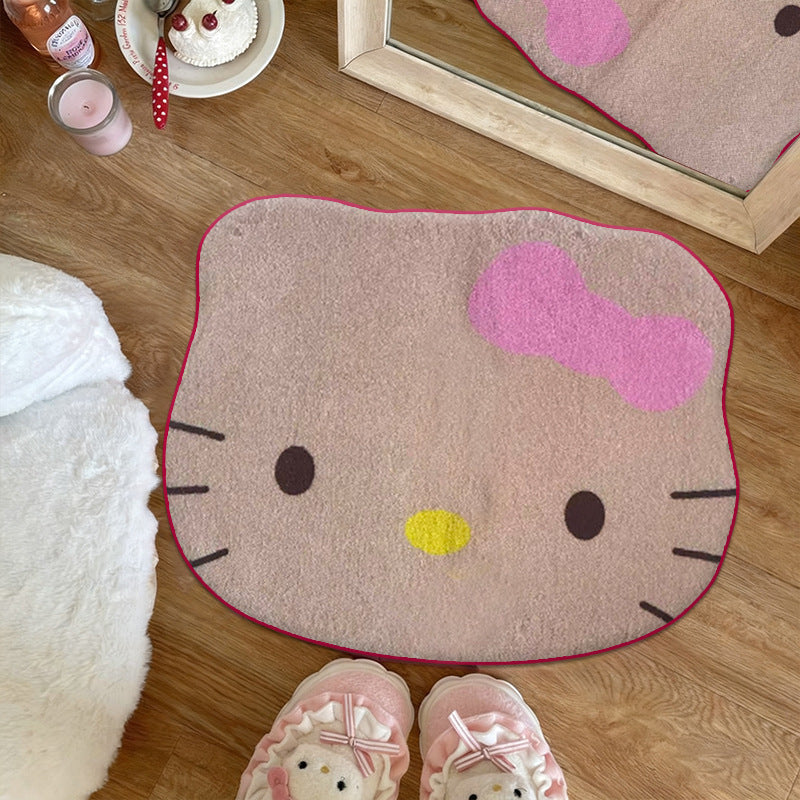 Decorative Cat-Shaped Mat