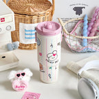 Insulated Bottle with Playful Design