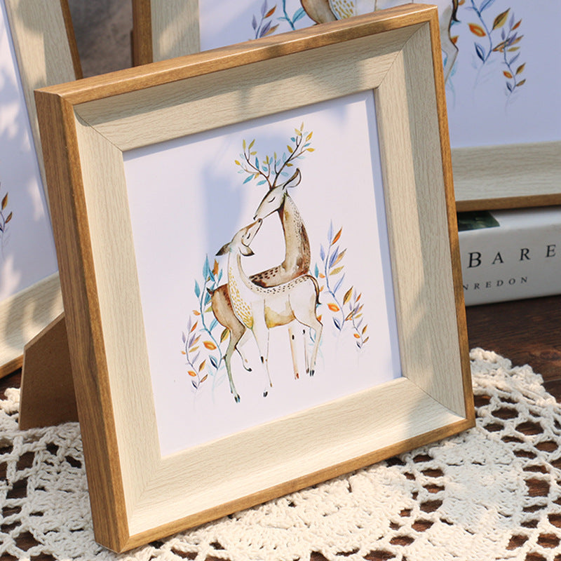 Elegant Wooden Table Picture Frame