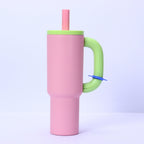 Practical Drinking Cup with Integrated Straw