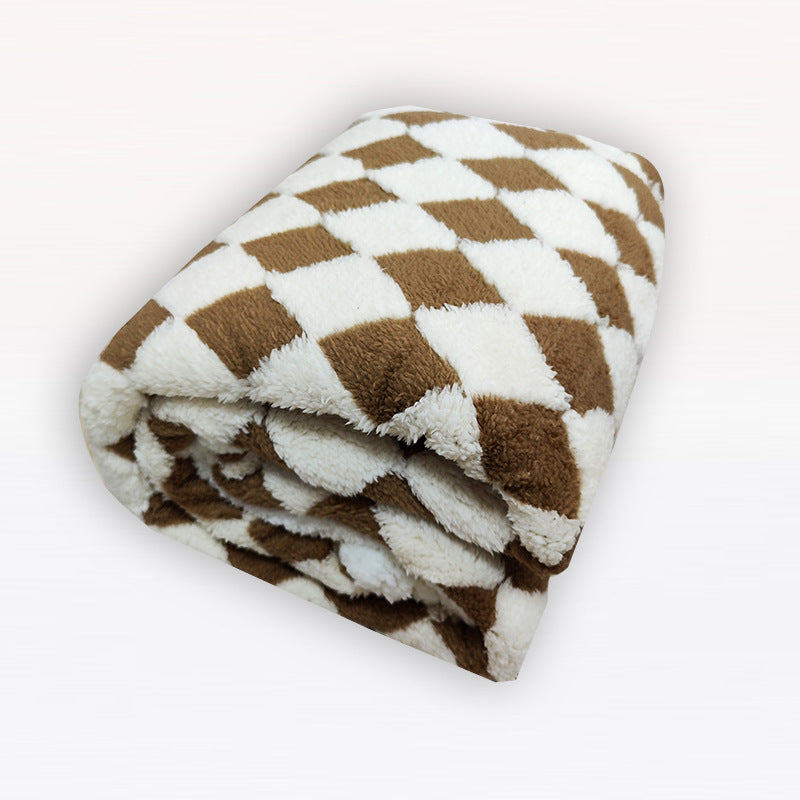 Ladies Houndstooth Cuddle Blanket