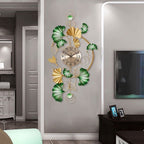 Floral Decorative Wall Clock