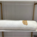 Padded Quilt Set with Bear Appliqués