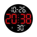 Digital Wall Clock with Temperature and Hygrometer