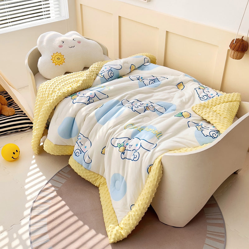 Girls Animal Motif Cuddly Blanket