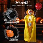 Animierte Halloween-Skelettfigur