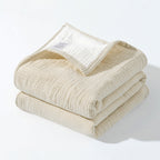 Ultra-Soft Reversible Muslin Throw Blanket