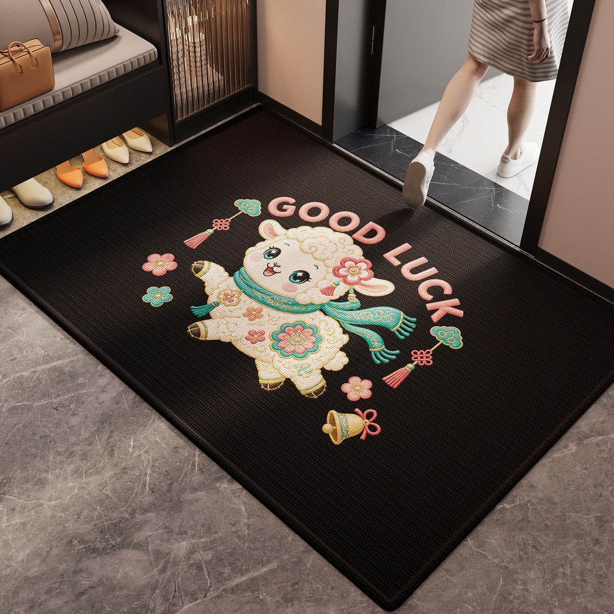 Playful Animal-Themed Area Rug