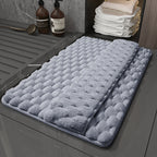Plush Bubble Shower Mat