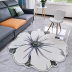 Floral-Shaped Area Rug