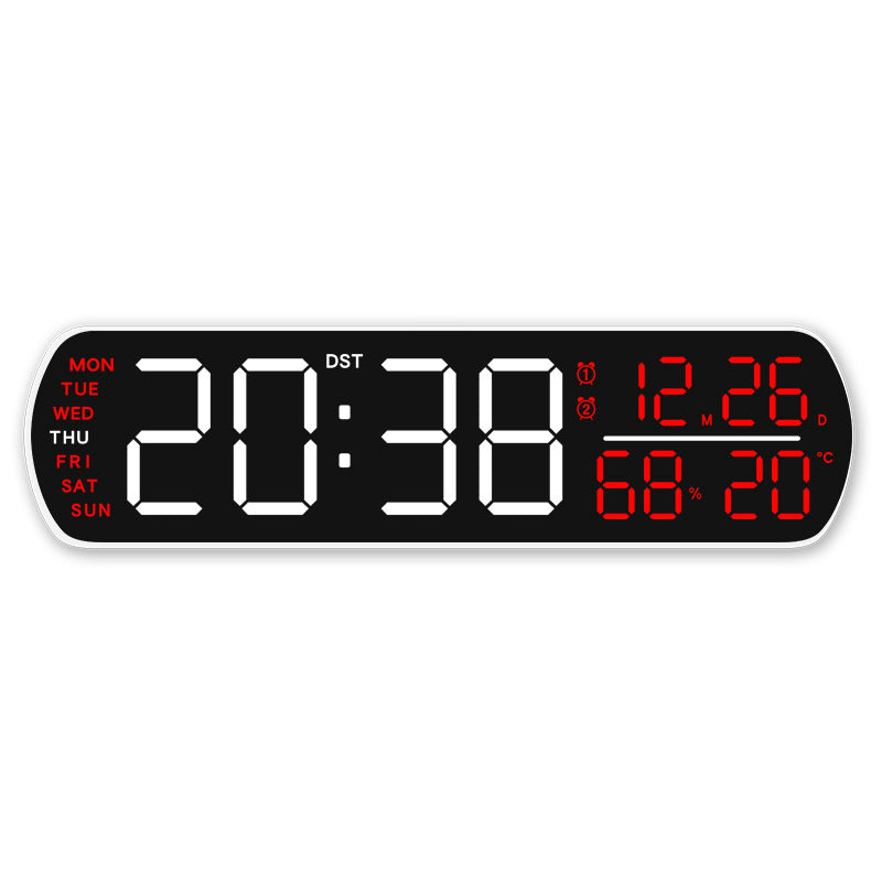 Digital Weather Clock with Large Display
