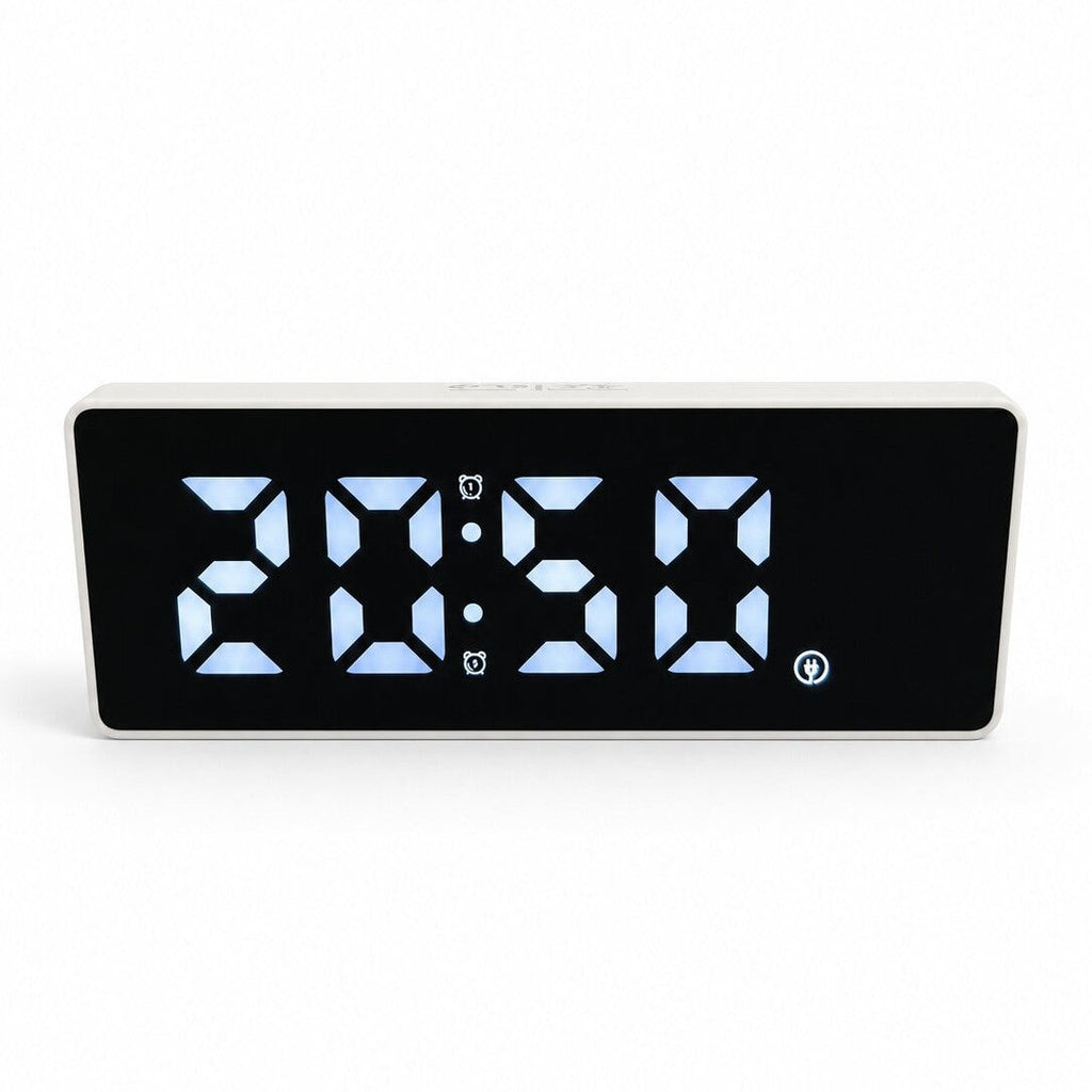 Digital Night Light Alarm Clock with Large LED Display