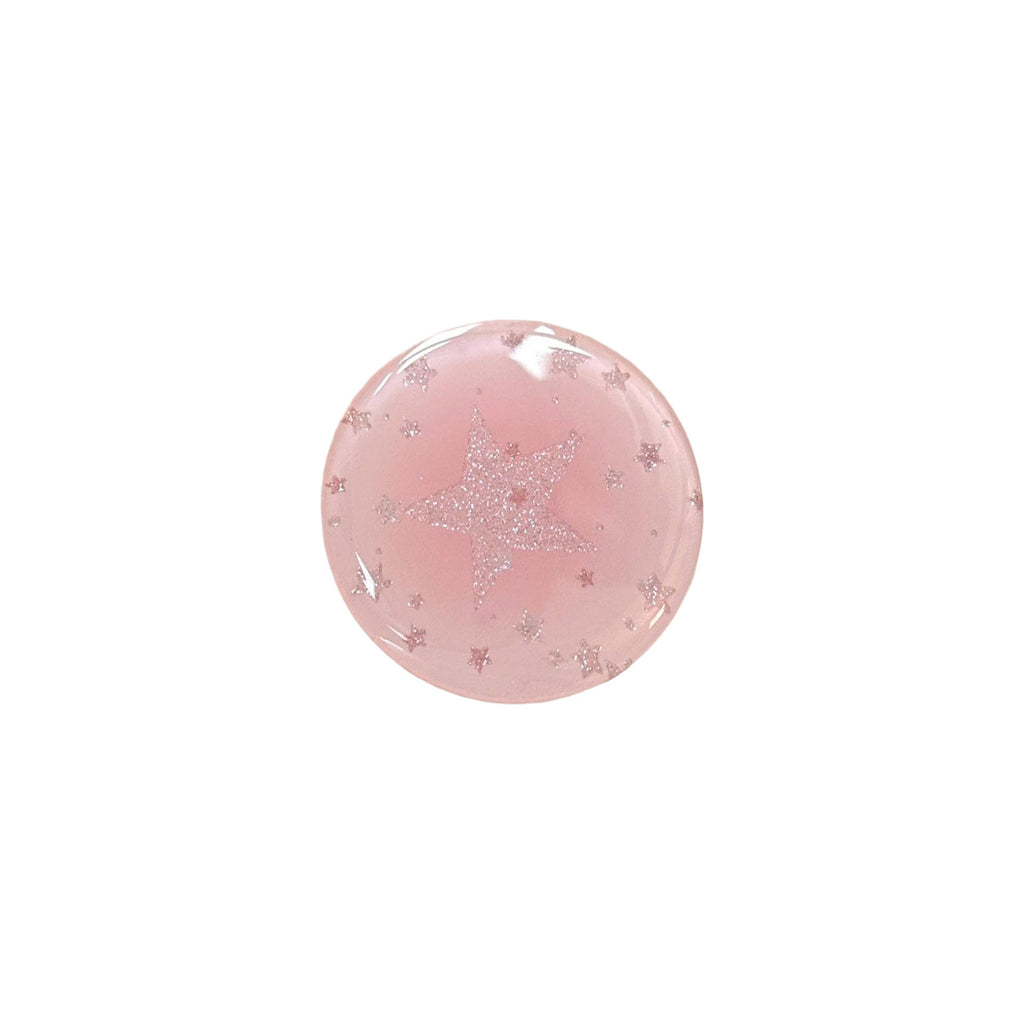 Shiny Star Design Hand Mirror
