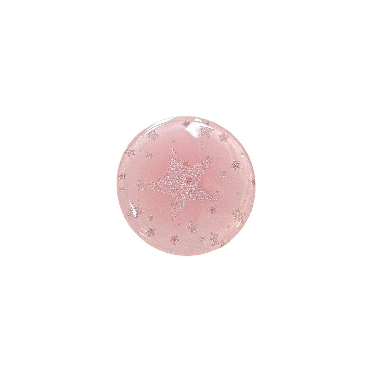 Shiny Star Design Hand Mirror