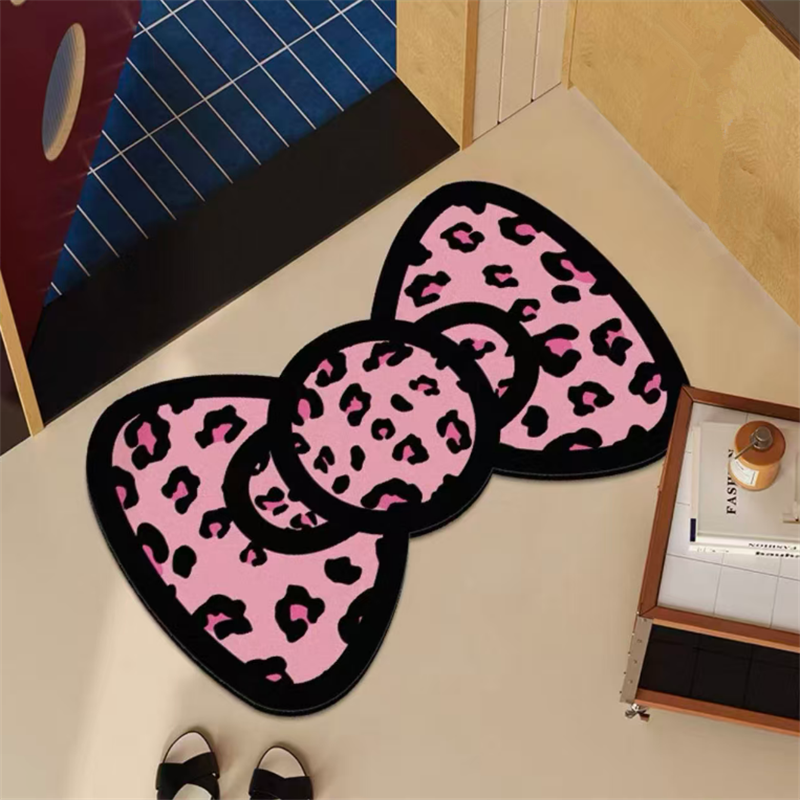 Leopard Print Decorative Bath Mat