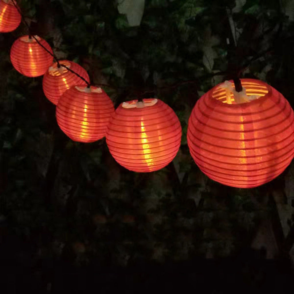 Dekorative LED-Laternen-Lichterkette